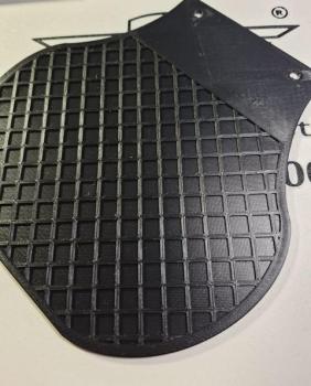 Preview: ​​​​​​​Originalgetreue Nachfertigung – Spritzschutz unten für Zündapp HAI / CX 25 & 50 (Typ 448)  ET: 521-19.116